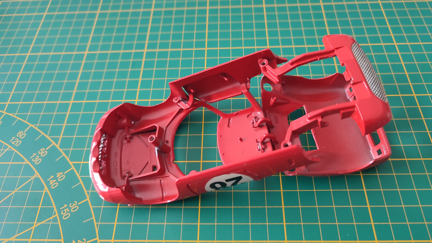 Carcasse carrosserie pièce détachée miniature Burago Bburago Ferrari 250 LM 1/24 1/24e 1/24ème #C89