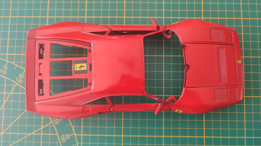 Carcasse carrosserie pièce détachée miniature Burago Bburago Ferrari Gto 1984 1/18 1/18e 1/18ème #D07