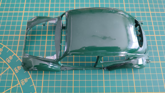Carcasse carrosserie pièce détachée miniature Burago Bburago Volkswagen Beetle 1955 1/18 1/18e 1/18ème #C59