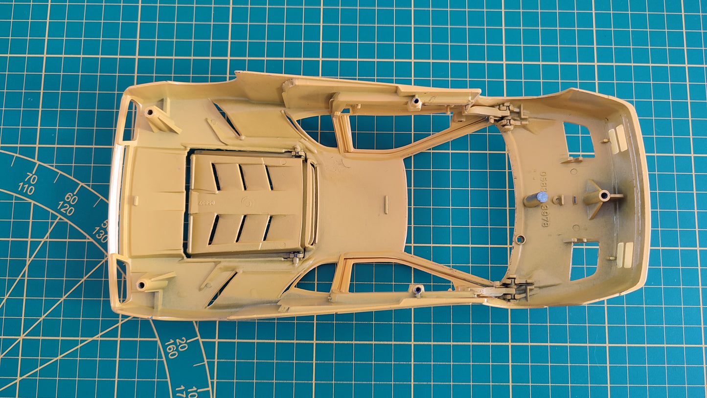 Carcasse carrosserie pièce détachée miniature Lamborghini Diablo Tonka Polistil 1/18 1/18e 1/18ème #C85