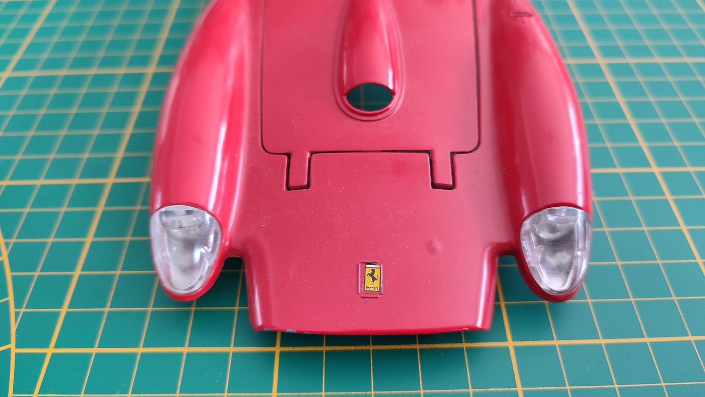 Carcasse carrosserie supérieure pièce détachée miniature Bburago Burago Ferrari 250 Testa Rossa 1957 1/18 1/18e 1/18ème #C19