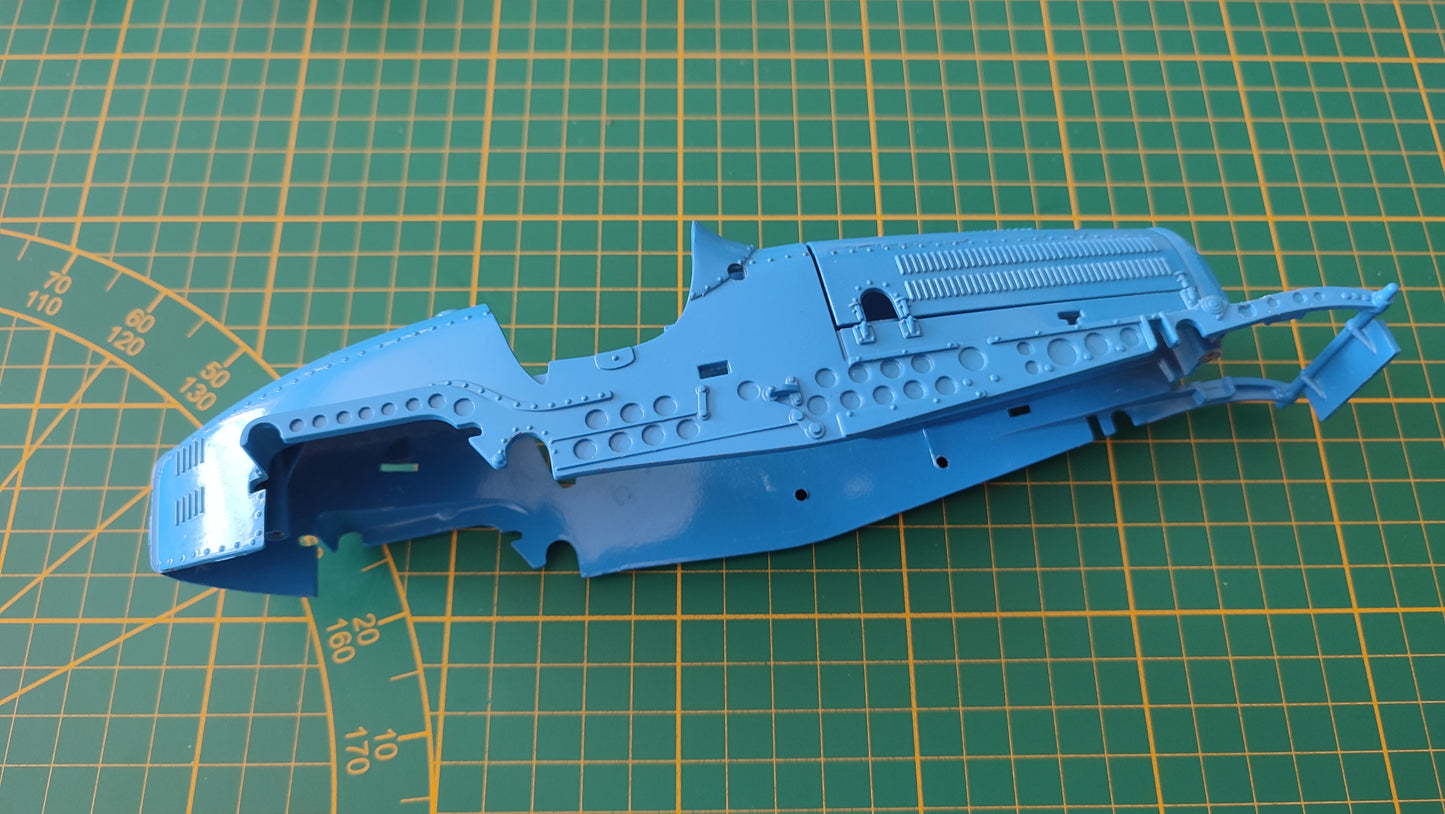 Carrosserie carcasse pièce détachée miniature Bburago Burago Bugatti type 59 1934 1/18 1/18e 1/18ème #D95