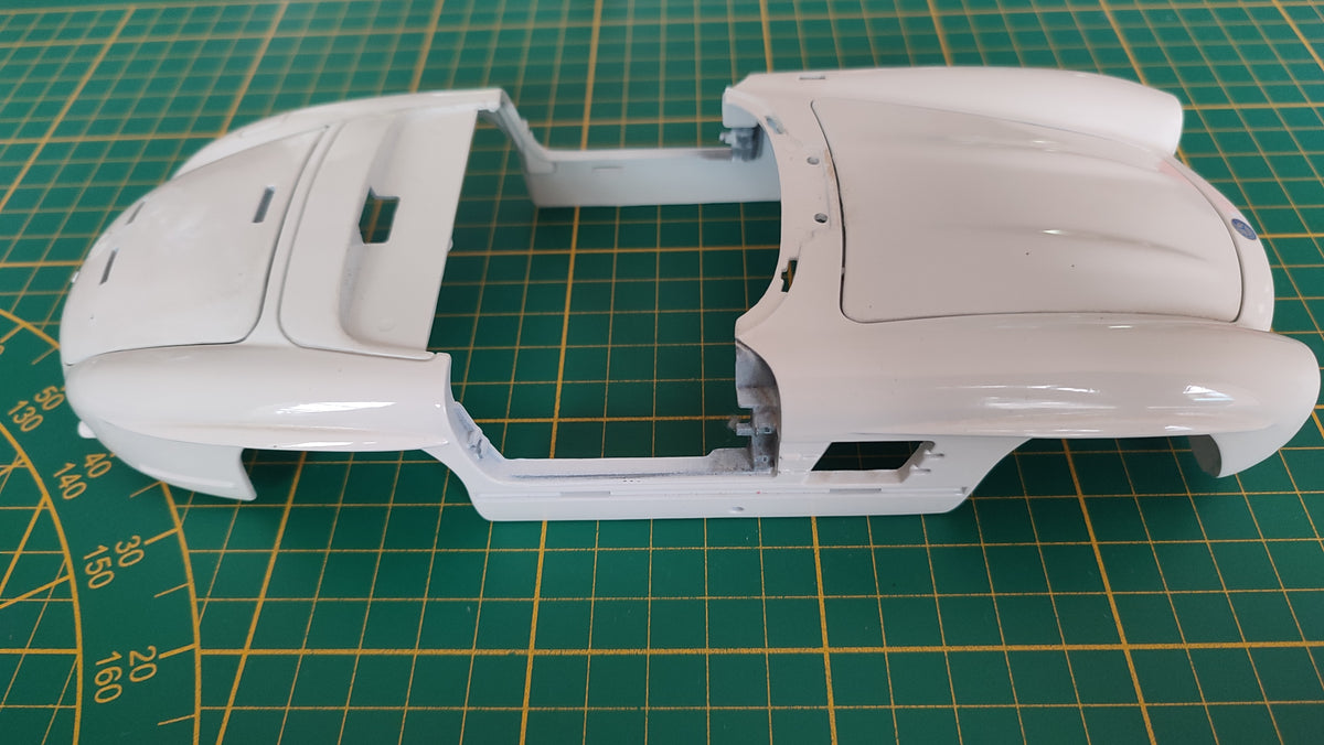 Carrosserie carcasse pièce détachée miniature Bburago Burago Mercedes-benz 300 sl 1/18 1/18e 1/18ème #E94