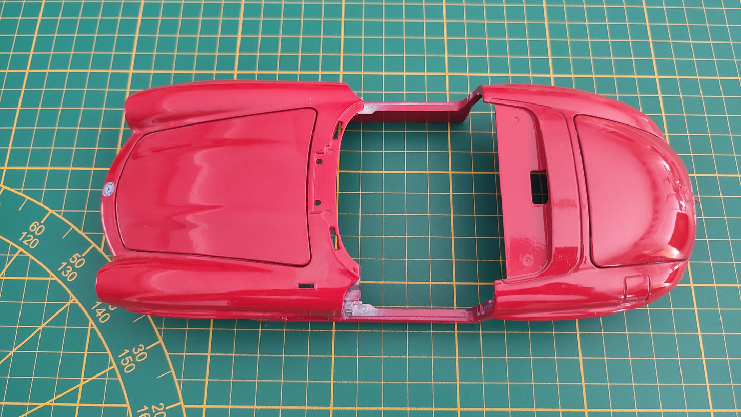 Carrosserie carcasse pièce détachée miniature Bburago Burago Mercedes-benz 300 sl cabriolet 1/18 1/18e 1/18ème #E04