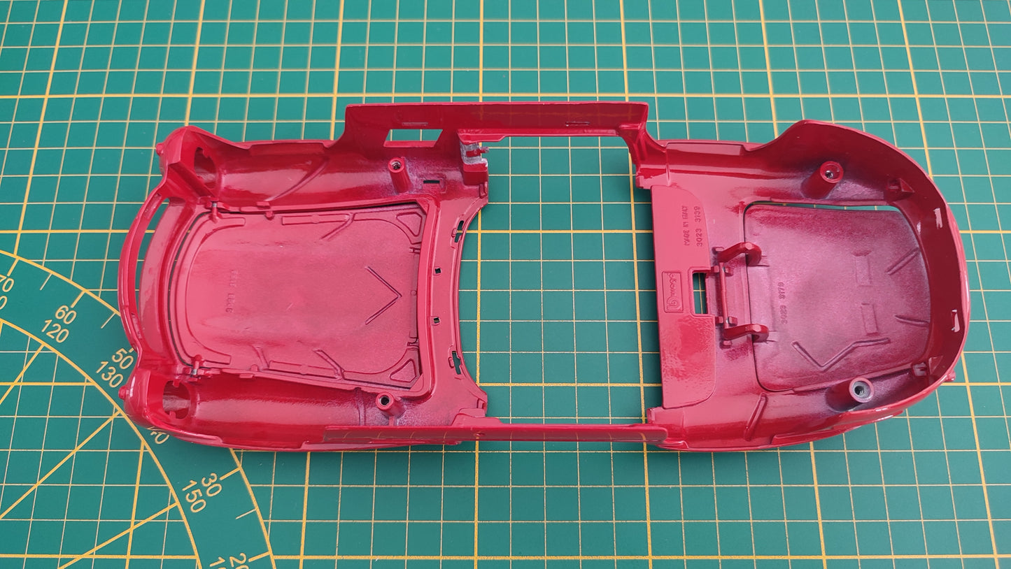 Carrosserie carcasse pièce détachée miniature Bburago Burago Mercedes-benz 300 sl cabriolet 1/18 1/18e 1/18ème #E04