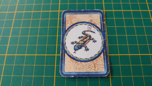 Carte Gecko pièce détachée jeu de société Labyrinthe Ravensburger #D64