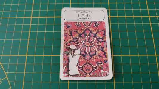 Carte hall en l'état Cluedo miro-meccano pièce détachée jeu de société #E26