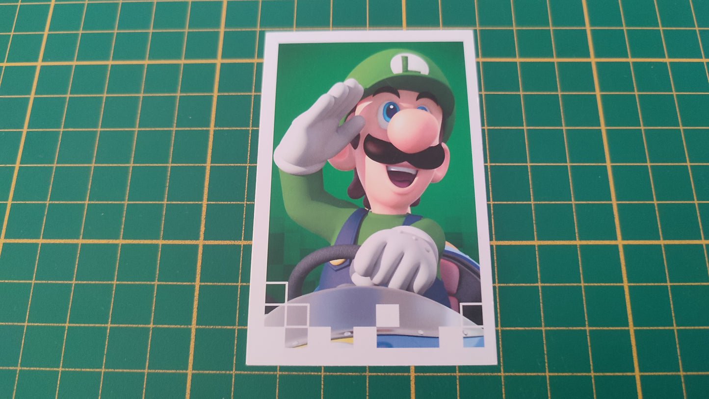 Carte Luigi jeu de société Monopoly Gamer Mario Kart Hasbro pièce détachée #E82