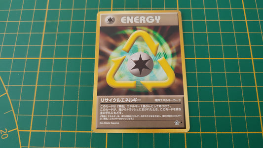 Carte Pokémon japonaise energie recyclable neo genesis rare Pocket Monsters #E22