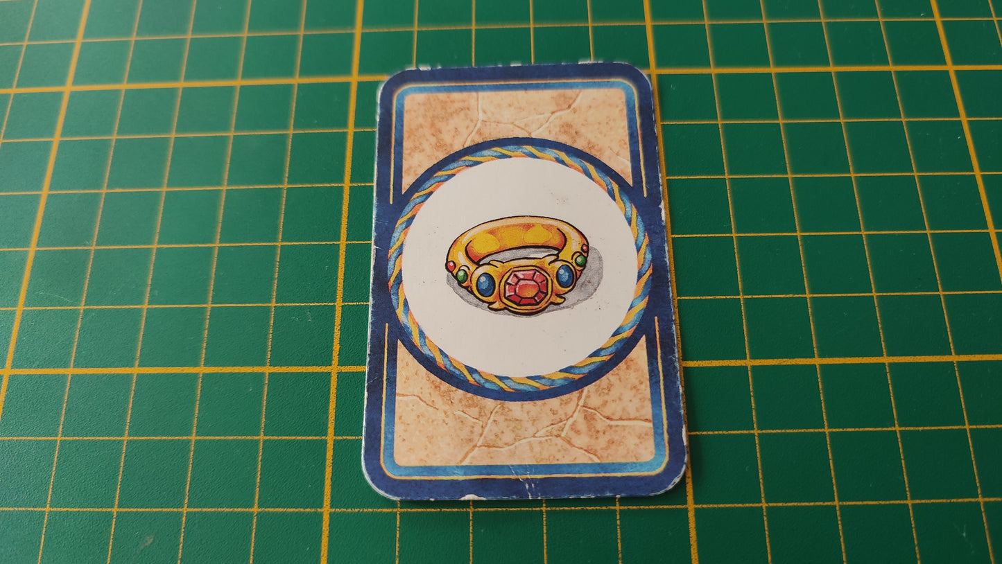 Carte bague pièce détachée jeu de société Labyrinthe Ravensburger #D64