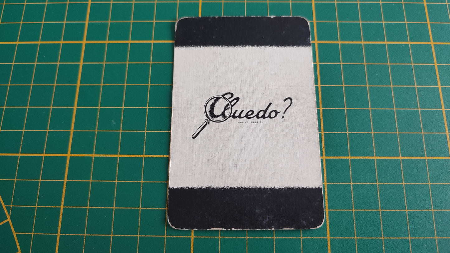 Carte ballroom en l'état Cluedo the Great détective game pièce détachée jeu de société #E45