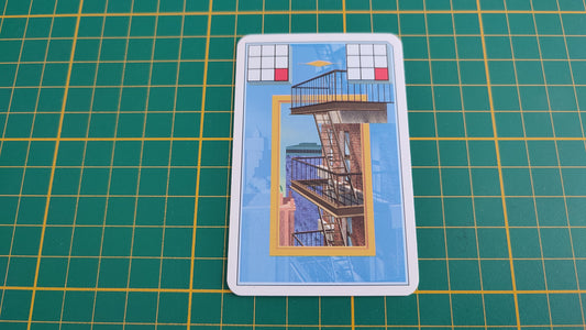 Carte bâtiment n°3 pièce détachée jeu de société Manhattan Ludodélire de Andreas Seyfarth #C55