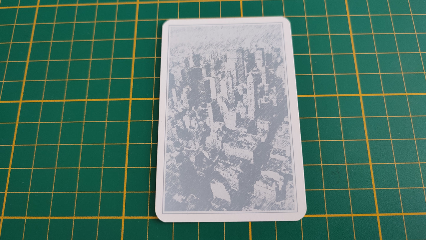 Carte bâtiment n°3 pièce détachée jeu de société Manhattan Ludodélire de Andreas Seyfarth #C55