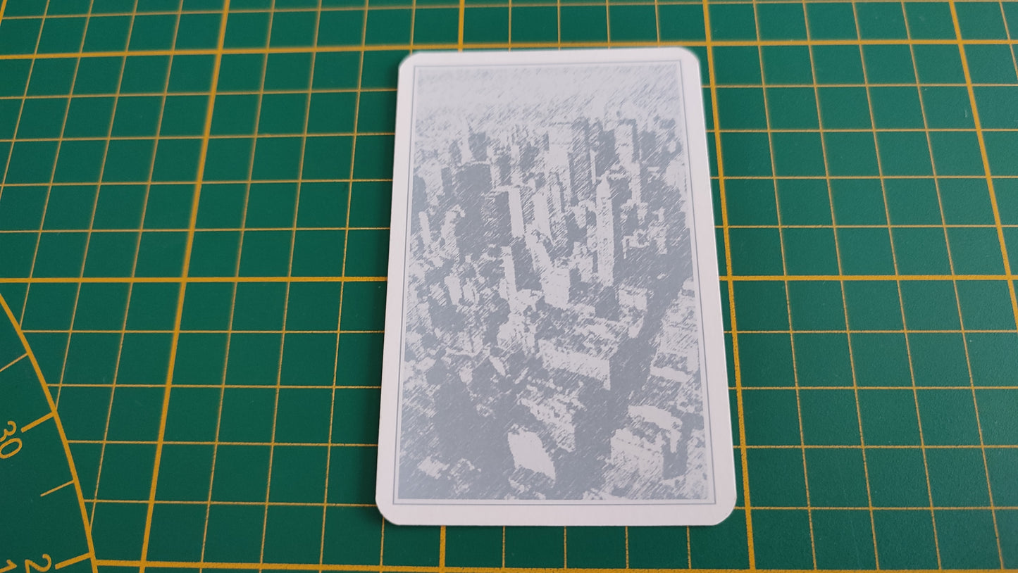 Carte bâtiment n°5 pièce détachée jeu de société Manhattan Ludodélire de Andreas Seyfarth #C55