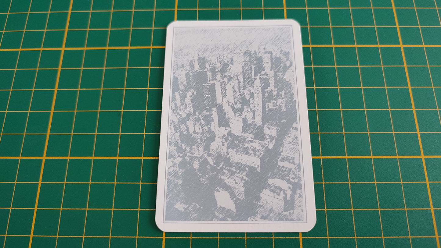 Carte bâtiment n°6 pièce détachée jeu de société Manhattan Ludodélire de Andreas Seyfarth #C55