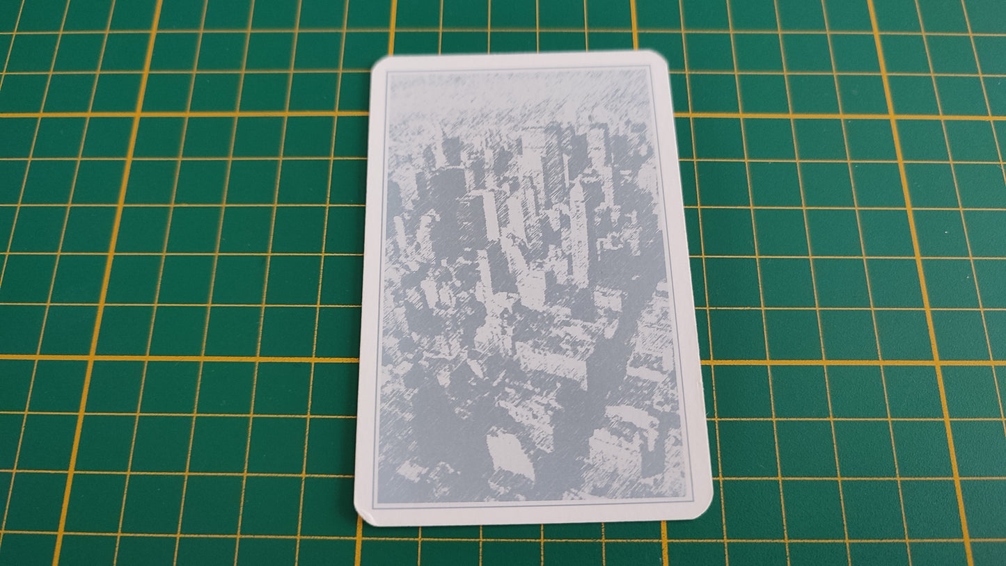 Carte bâtiment n°9 pièce détachée jeu de société Manhattan Ludodélire de Andreas Seyfarth #C55