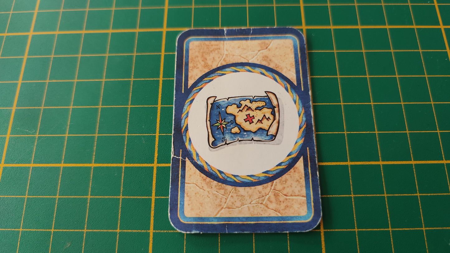 Carte carte au trésor pièce détachée jeu de société Labyrinthe Ravensburger #D64