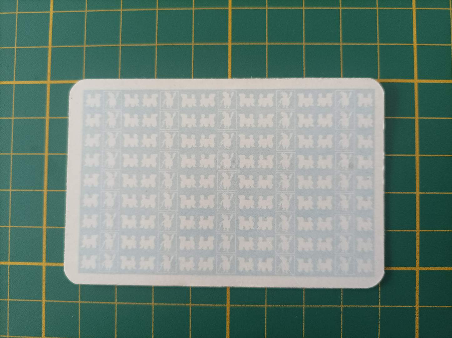 Carte chance Avenue Henri-Martin pièce détachée jeu de société Monopoly Miro Meccano #E40