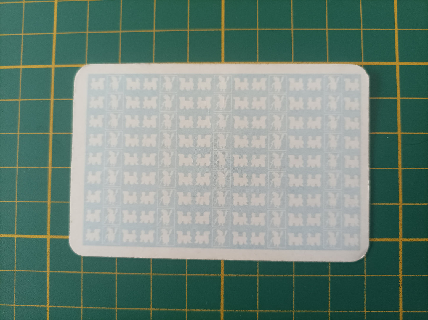 Carte chance gare de Lyon pièce détachée jeu de société Monopoly Miro Meccano #E40