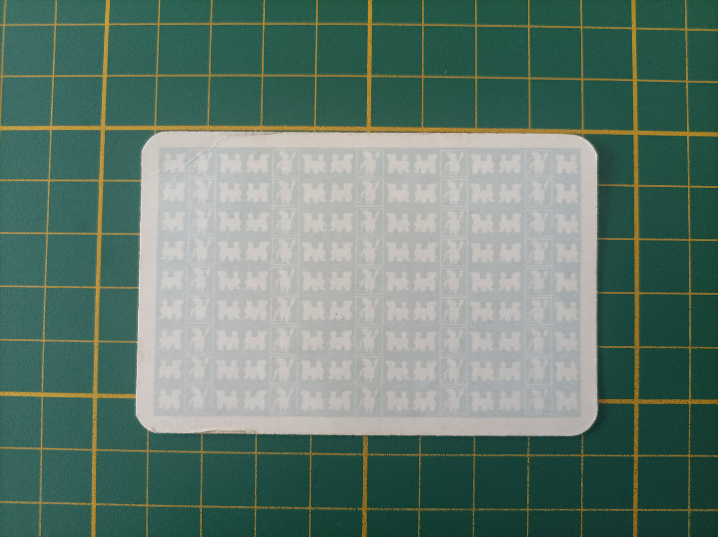 Carte chance réparations de voirie pièce détachée jeu de société Monopoly Miro Meccano #E40