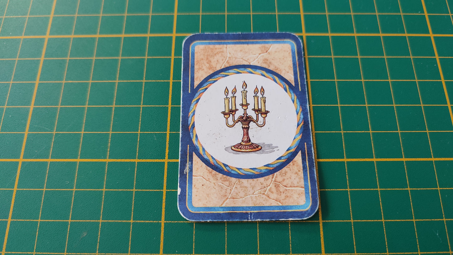 Carte chandelier pièce détachée jeu de société Labyrinthe Ravensburger #D64