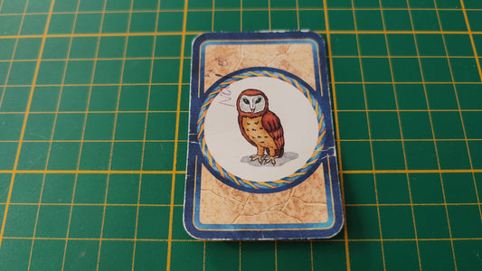 Carte chouette pièce détachée jeu de société Labyrinthe Ravensburger #D64