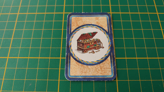 Carte coffre au trésor pièce détachée jeu de société Labyrinthe Ravensburger #D64