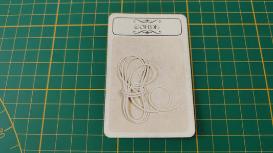 Carte corde en l'état Cluedo miro-meccano pièce détachée jeu de société #E26
