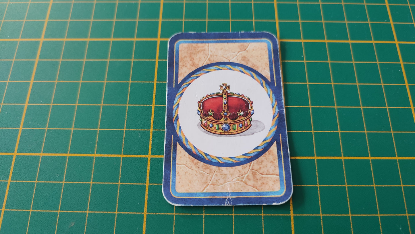 Carte couronne pièce détachée jeu de société Labyrinthe Ravensburger #D64