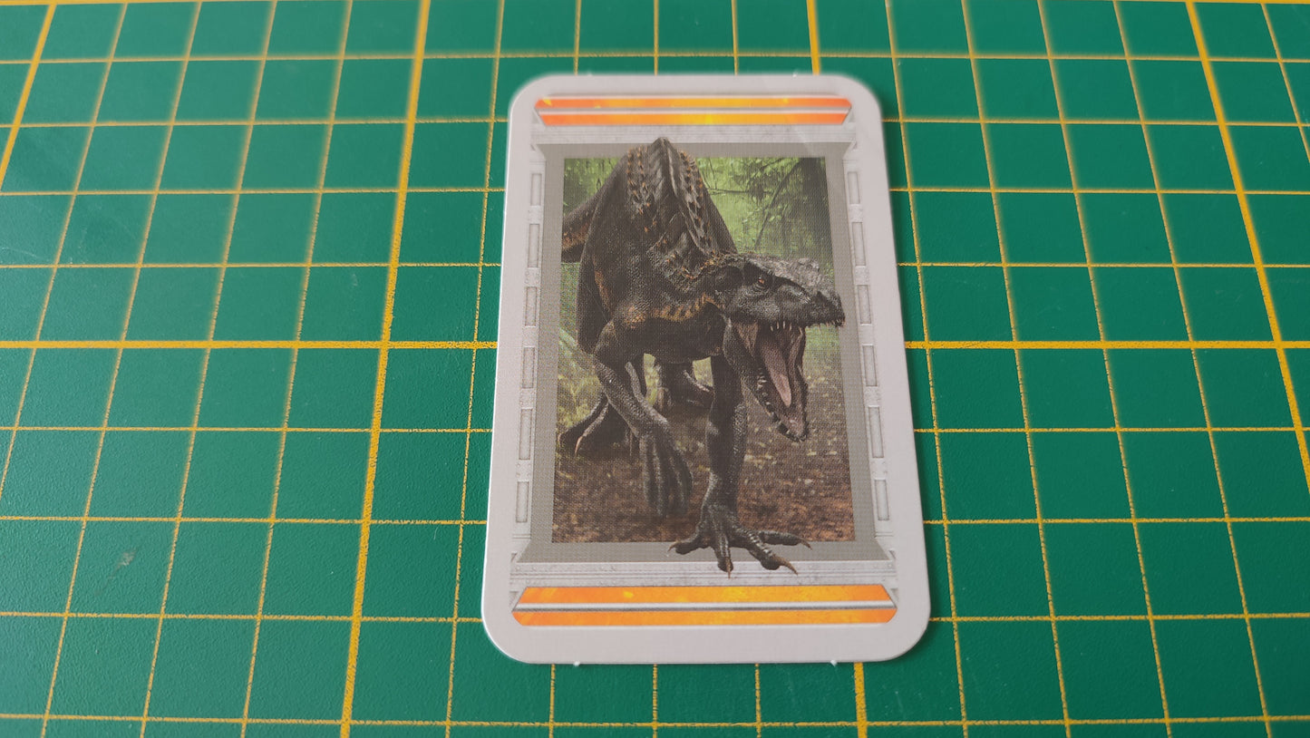 Carte dinosaure n°12 pièce détachée jeu de société Labyrinth Jurassic World Ravensburger #D77