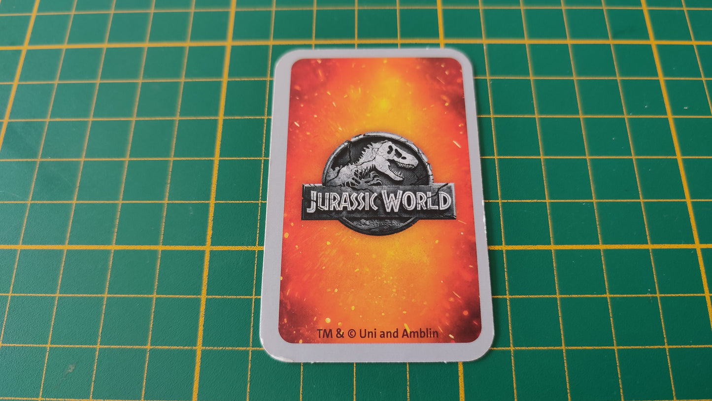 Carte dinosaure n°2 pièce détachée jeu de société Labyrinth Jurassic World Ravensburger #D77