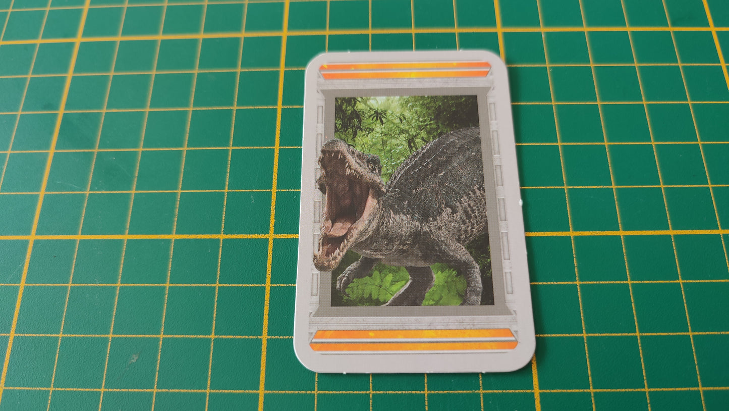 Carte dinosaure n°6 pièce détachée jeu de société Labyrinth Jurassic World Ravensburger #D77