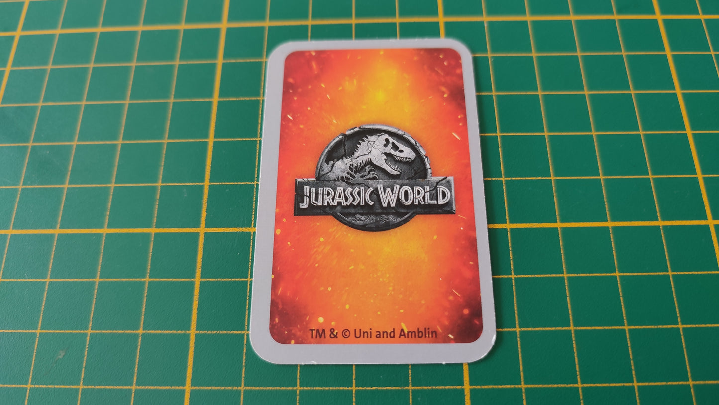 Carte dinosaure n°6 pièce détachée jeu de société Labyrinth Jurassic World Ravensburger #D77