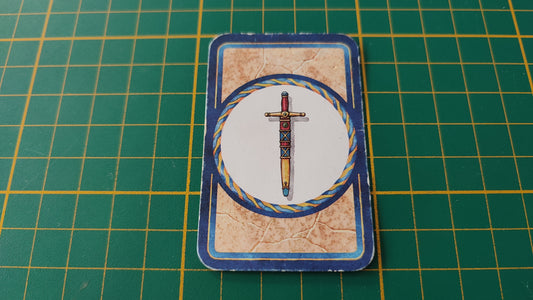 Carte épée pièce détachée jeu de société Labyrinthe Ravensburger #D64