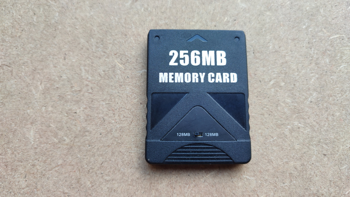 Carte mémoire memory card 256mb pièce détachée console de jeux Sony Playstation 2 Ps2 #SP