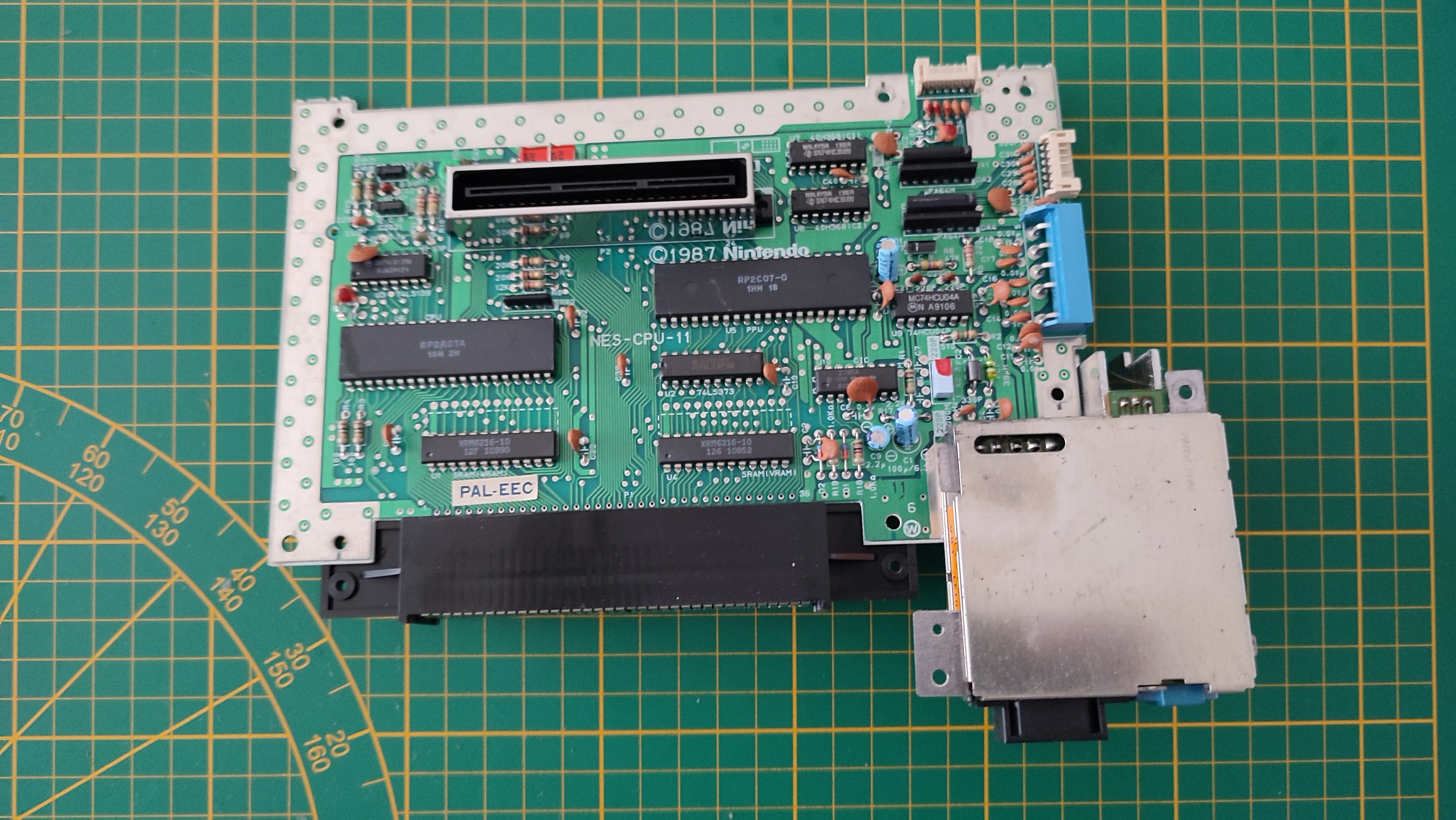 Carte mère NES-CPU-11 V2 pièce détachée console de jeux Nintendo Nes N ...