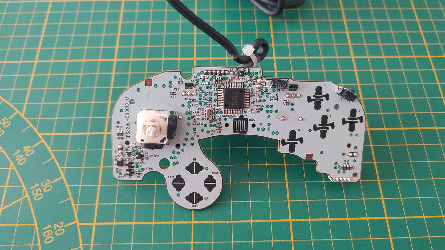 Carte mère avec câble pièce détachée manette de jeux vidéo Nintendo Gamecube DOL-003 (EUR) #E01