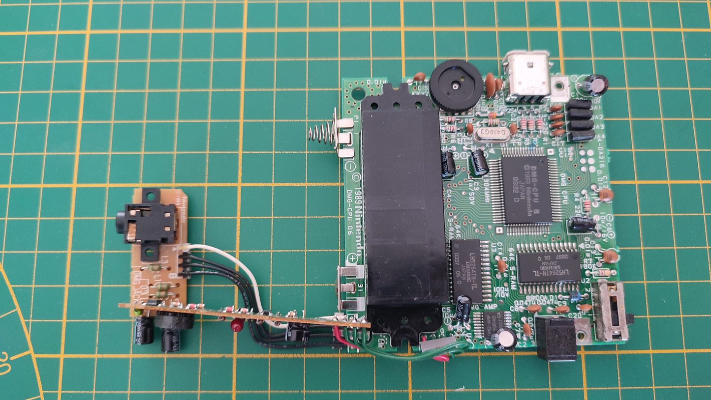 Carte mère pièce détachée console de jeux Nintendo Game Boy DMG-01 #E63