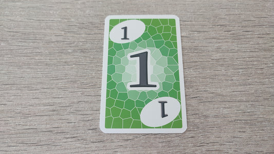 Carte numéro 1 n°1 pièce détachée Skyjo jeu de société #E15