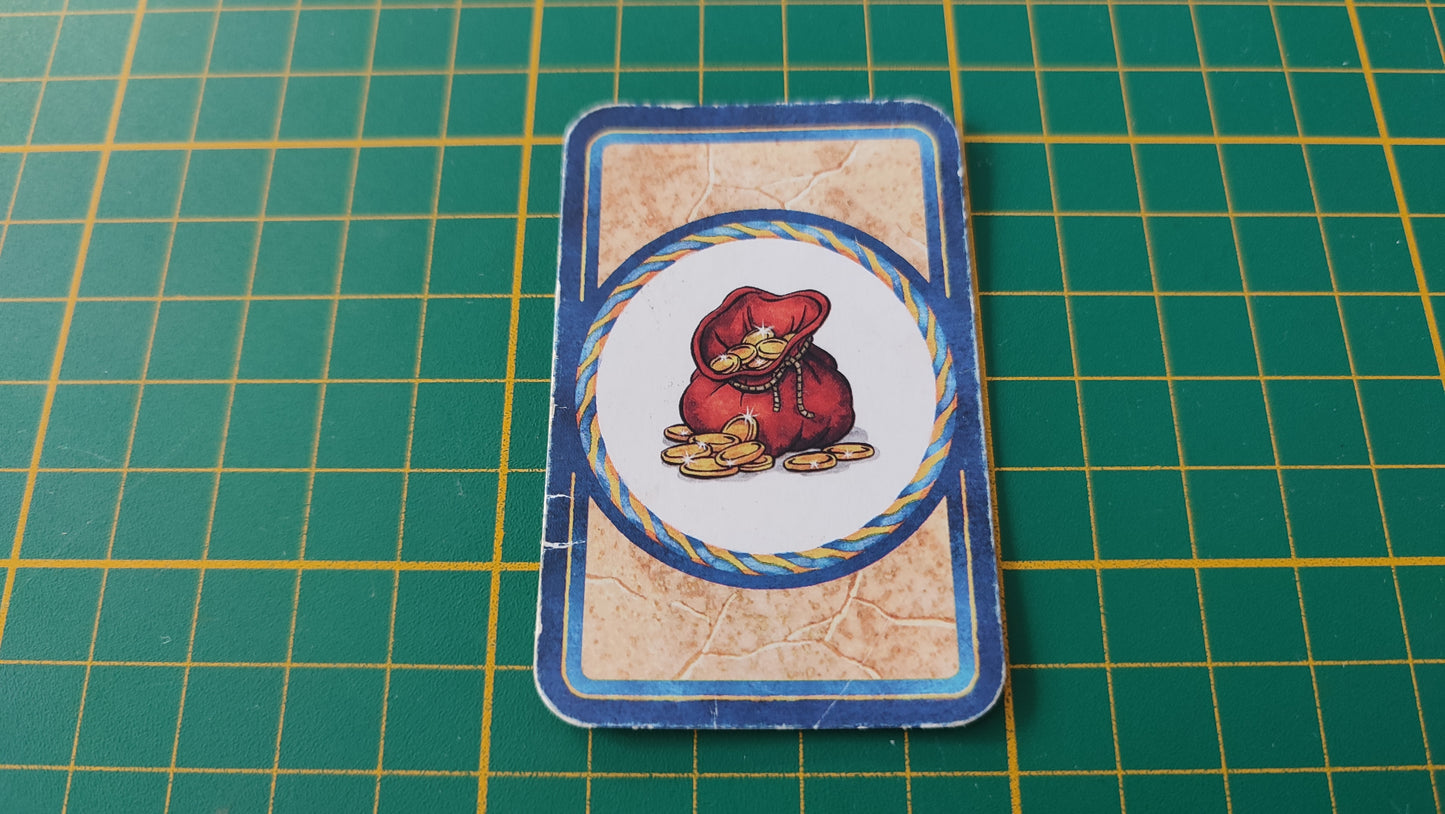 Carte pièce en or pièce détachée jeu de société Labyrinthe Ravensburger #D64