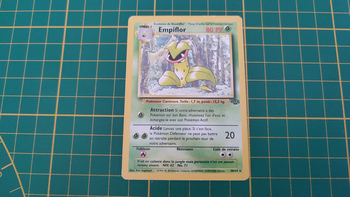 Carte pokémon Empiflor wizards jungle rare 30/64 #E77