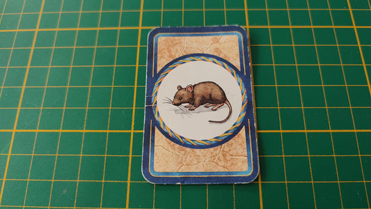 Carte rat pièce détachée jeu de société Labyrinthe Ravensburger #D64