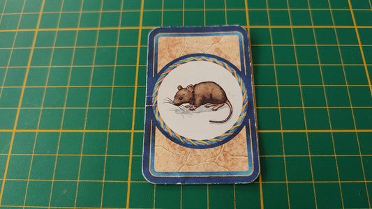 Carte rat pièce détachée jeu de société Labyrinthe Ravensburger #D64