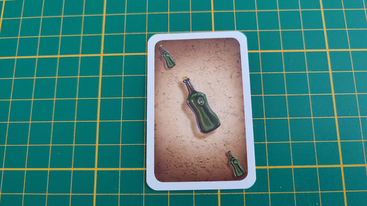 Carte rhum seule pièce détachée jeu de société Cartagena L'évasion 2009 Leo Colovini #C54