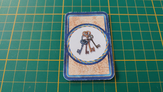 Carte trousseau de clé pièce détachée jeu de société Labyrinthe Ravensburger #D64