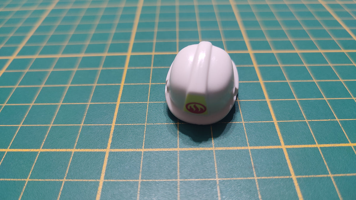 Casque de pompier 30098920 pièce détachée Playmobil #E79