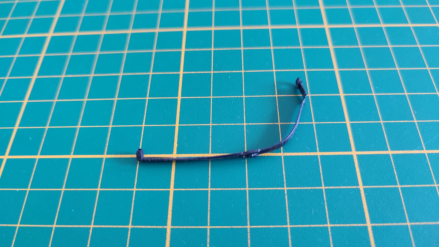 Ceinture de sécurité pièce détachée miniature Maisto Bugatti EB110 1992 1/18 1/18e 1/18ème #C76