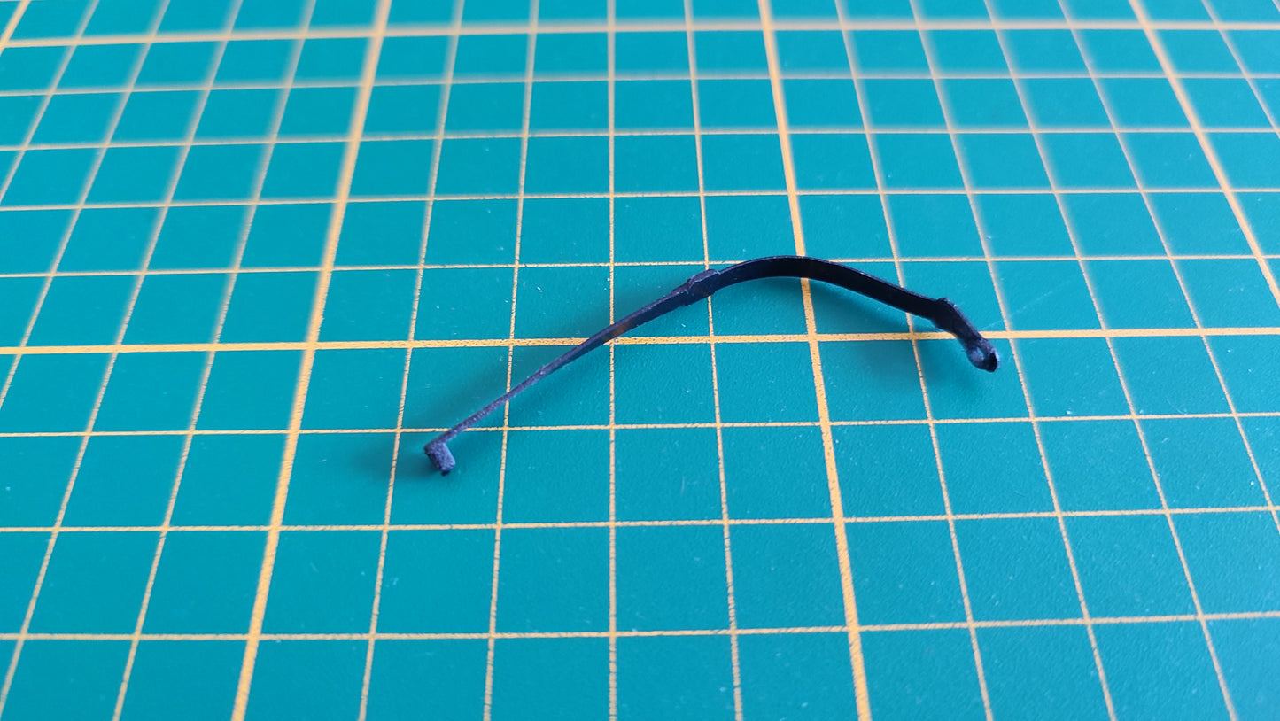 Ceinture de sécurité pièce détachée miniature Maisto Bugatti EB110 1992 1/18 1/18e 1/18ème #C76