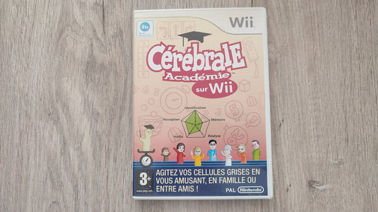 Cérébrale Académie sur Wii jeu vidéo console de jeux Nintendo Wii #SP