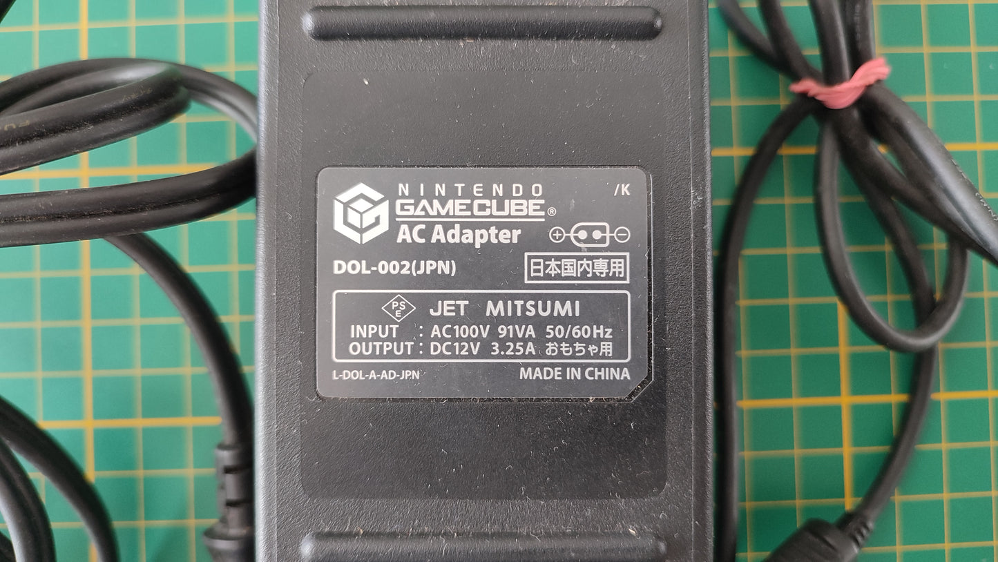 Chargeur ac adapter DOL-002 JPN pièce détachée console de jeux Nintendo Gamecube DOL-001 JPN #C99